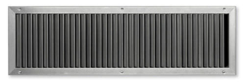 Grille de ventilation en acier galvanisé - TRS-K  - TROX - rectangulaire