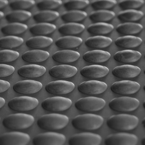 Tapis antidérapant - YOGA ERGO FIRE - MILTEX GmbH - en cuir / gris / résistant à l'huile