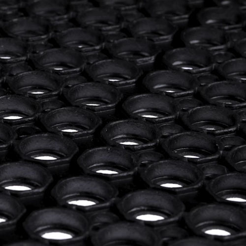 Tapis antidérapant - YOGA GRIP BASIC - MILTEX GmbH - de travail / en caoutchouc / noir