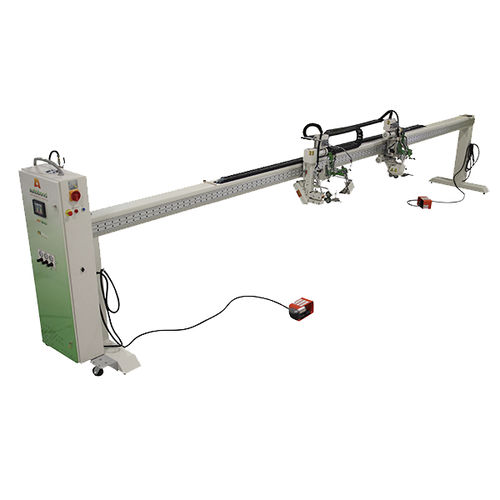 Machine de soudage par coin chauffant - DH7600 - Miller Weldmaster - à air chaud / automatique / pour textiles