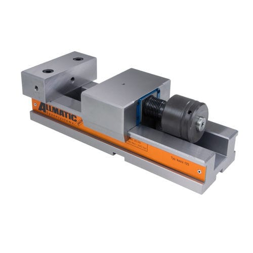 Étau pour machine-outil - basic 125 - ALLMATIC-Jakob Spannsysteme - hydraulique / horizontal