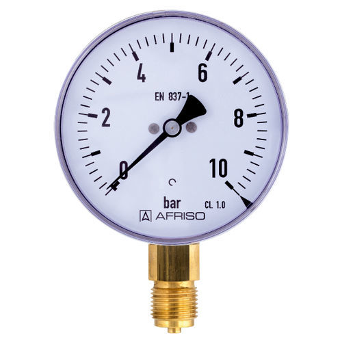 Manomètre à cadran - RF100I D301 - AFRISO-EURO-INDEX - en plastique / en laiton / en aluminium