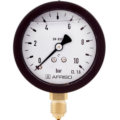 Manomètre à cadran - Type D6 - AFRISO-EURO-INDEX - à bride / G 1/4 / en polyamide