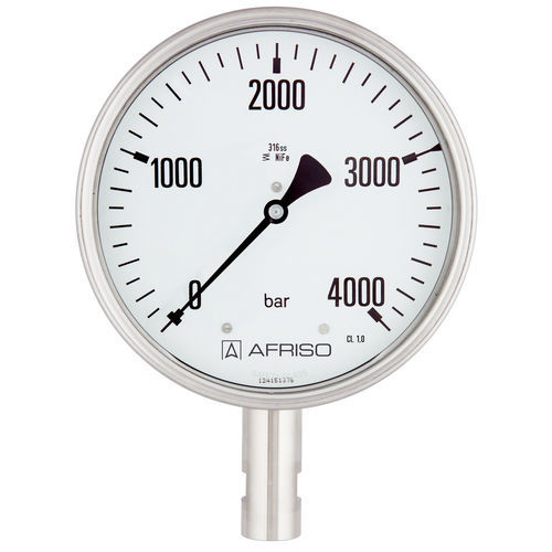 Manomètre à cadran - RF100HD D402 - AFRISO-EURO-INDEX - en acier inoxydable / à tube de Bourdon / de process