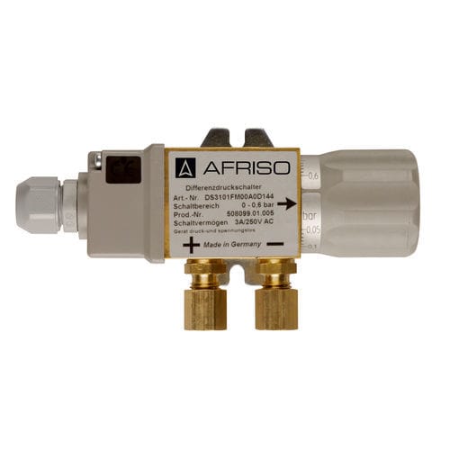 Pressostat à membrane - DS 01 - AFRISO-EURO-INDEX - différentiel / de vide / G 1/8