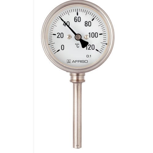 Thermomètre bimétallique - BiTh Ch - AFRISO-EURO-INDEX - à cadran / IP65 / pour produits chimiques