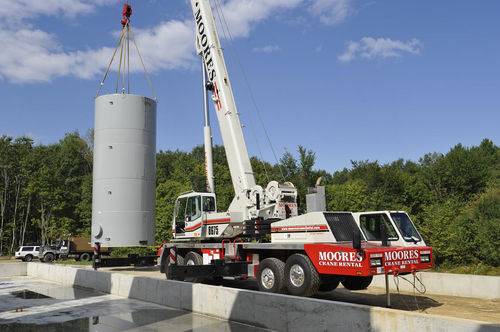 Grue montée sur camion - HTT-8675 Series II - Link-Belt - à flèche / télescopique / pliable