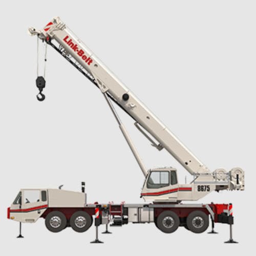 Grue montée sur camion - HTT-8675 Series II - Link-Belt - télescopique / tout terrain / pour chantier