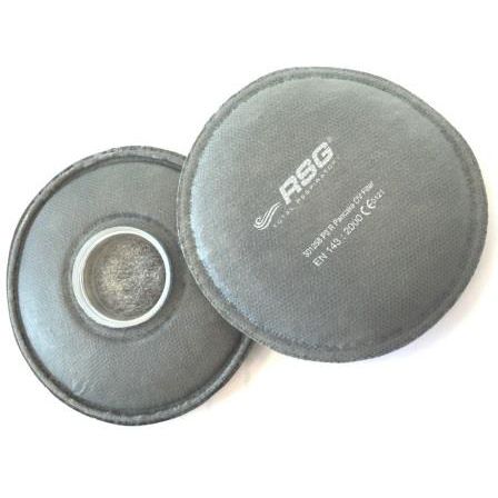 Filtre à gaz - P3 Pancake - RSG Safety B.V. - à cartouche / industriel / pour applications chimiques