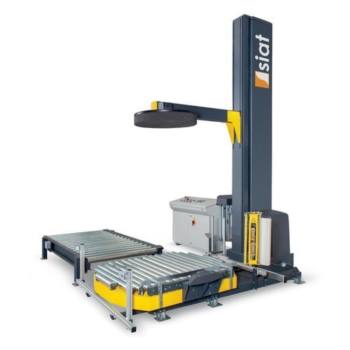 Banderoleuse à plateau tournant - ProWrap F/A - SIAT - totalement automatique / pour applications industrielles / avec rouleaux