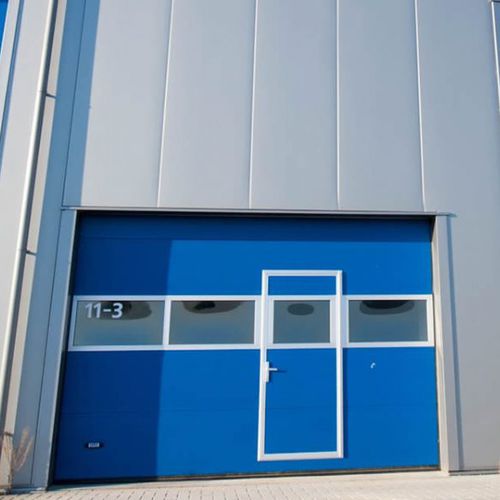 Porte sectionnelle - Armo s.p.a. - en acier galvanisé / industrielle / personnalisée