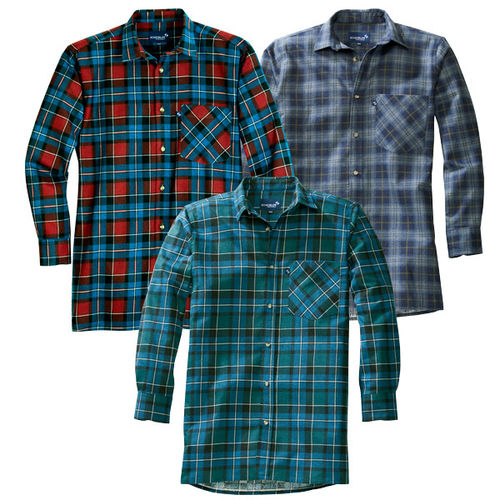 Chemise de travail - 8304 - Scheibler Importgesellschaft mbH - en coton / unisexe / bleue