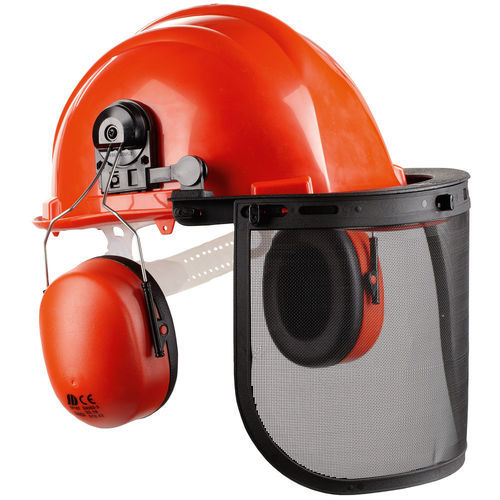 Casque forestier - 8920 - Scheibler Importgesellschaft mbH - EN 397 / résistant aux chocs / de protection contre les arcs électriques