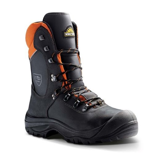 Bottes de sécurité pour travaux forestiers - 10351-k - Scheibler Importgesellschaft mbH - antidérapante / étanche / anticoupure