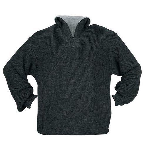 Pullover contre le froid - 0017216839 - Scheibler Importgesellschaft mbH - en fibre acrylique / gris / L