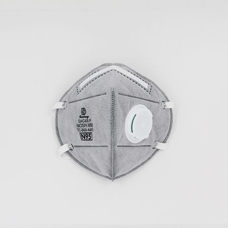 Masque de protection jetable - DAC4X-F N95 - Shanghai Dasheng Health Products Manufacture Co., Ltd. - à charbon actif / filtrant / avec valve