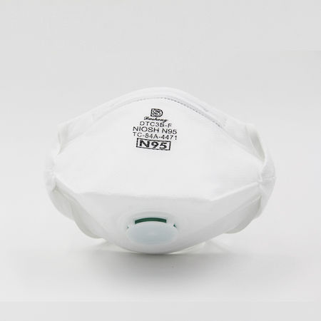 Masque de protection jetable - DTC3B-F N95 - Shanghai Dasheng Health Products Manufacture Co., Ltd. - filtrant / avec valve