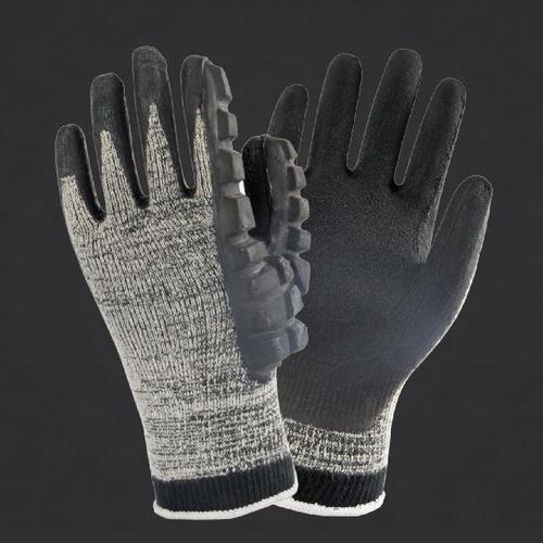 Gants de travail -  SAFETY WARRIOR - Shanghai Haitaier Protective Equipment Co., Ltd - industriel / de protection mécanique / en nitrile