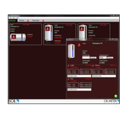 Logiciel de gestion - ISOTANK  - ISOIL Industria Spa - de mesure / de visualisation / d'ingénierie