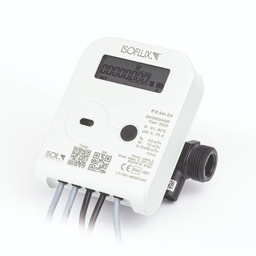 Compteur d'énergie thermique numérique - IFX-E4 - ISOIL Industria Spa - à ultrasons / BACnet / Modbus