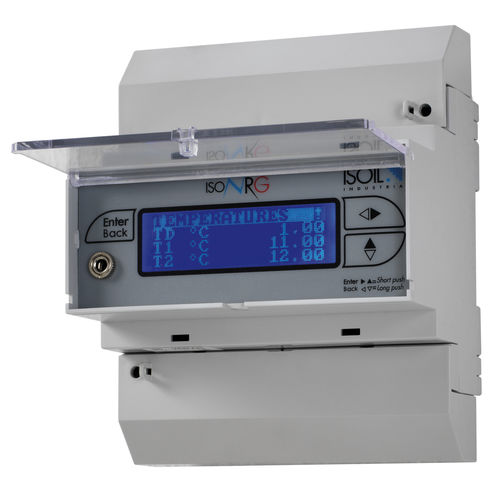 Compteur d'énergie thermique numérique - ML311  - ISOIL Industria Spa - à turbine / BACnet / Modbus