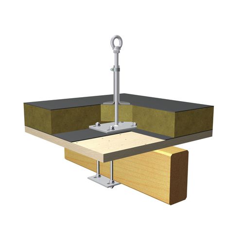 Ancrage antichute pour bois - ASP EV 5 - ST QUADRAT Fall Protection SA