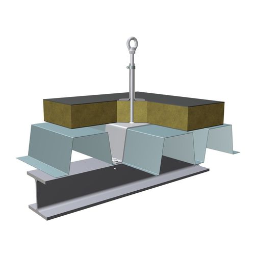 Ancrage antichute pour acier - ASP EV 8 - ST QUADRAT Fall Protection SA - pour bois / à béton