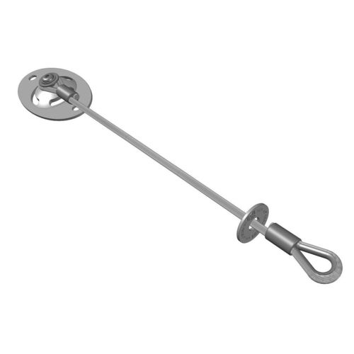 Ancrage antichute en acier inoxydable - CORDA - ST QUADRAT Fall Protection SA - pour bois / à béton