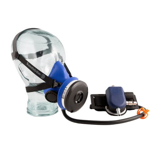 Masque de protection alimenté en air - SR 90 series - Sundström Safety AB - masque complet / industriel / bi-filtre