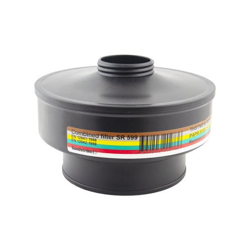 Filtre à gaz - SR 599 A1BE2K1-Hg-P3 R - Sundström Safety AB - à particules / à poussière / pour masque respiratoire