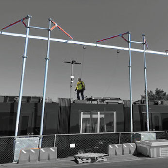 Ancrage antichute en acier - PR0-10/200 - Tuff Built Products Inc. - à béton / aérien