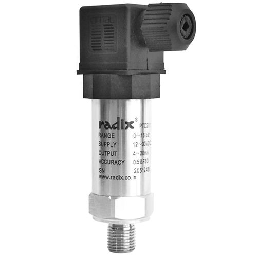 Transmetteur de pression 4-20 mA - PTX201 - Radix Electrosystems Pvt Ltd - DC / sur rail DIN / pour gaz