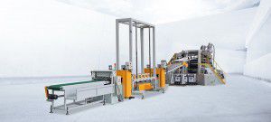 Ligne de production de tissus enduit plastique - Zhangjiagang City Grace Machinery Co., Ltd - automatique / double