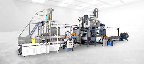 Système de granulation à jonc - Zhangjiagang City Grace Machinery Co., Ltd - de PET usager