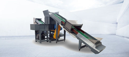 Déchiqueteur à 1 arbre - YMS series - Zhangjiagang City Grace Machinery Co., Ltd - papier / plastique