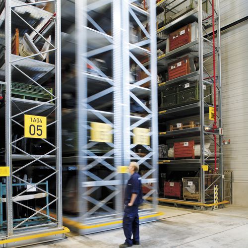 Rayonnage pour entrepôt de stockage - MOVO Mobile Racking - Dexion - mobile / pour charges lourdes / à palettes