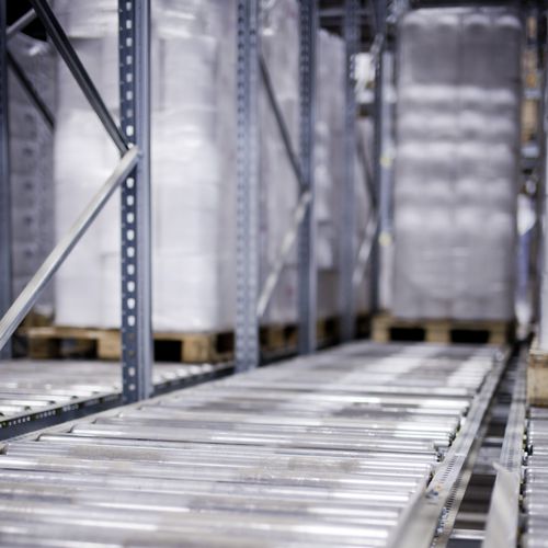 Rayonnage pour entrepôt de stockage - Pallet Racking - Pallet Flow - Dexion - dynamique / pour charges lourdes / à palettes