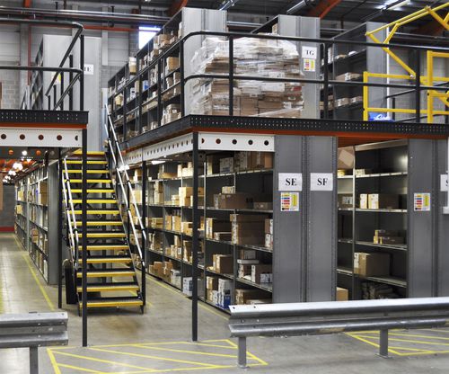 Rayonnage pour entrepôt de stockage - HI280 Shelving System - Multi Tier - Dexion - à étagères / multistockage / pour charges moyennes