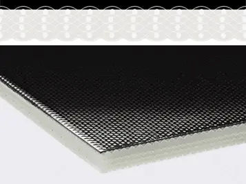 Bande de convoyeur à aspiration - E 6/4 U0/V2H - Forbo Siegling GmbH - en polyuréthane / en PVC / en polychlorure de vinyle