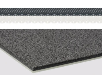 Bande de convoyeur en velours - E 8/2 U0/V/N16 - Forbo Siegling GmbH - homogène / pour l'industrie électronique / pour ligne de production