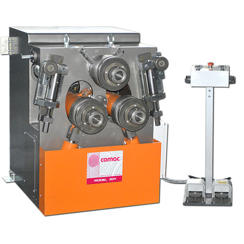 Cintreuse hydraulique - 304 - COMAC Srl - de tubes / de profilés / à 3 galets moteurs
