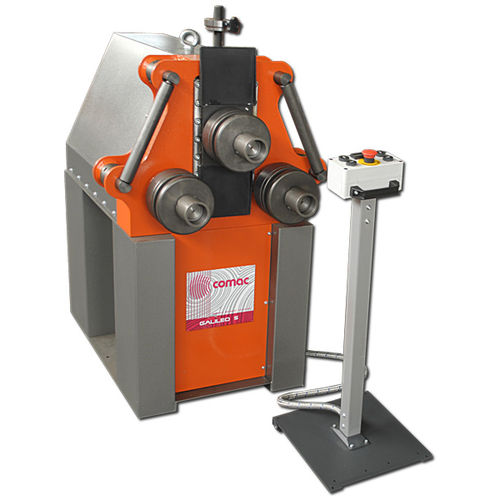 Cintreuse hydraulique - GALILEO 50 - COMAC Srl - de profilés / à 3 galets moteurs / horizontale
