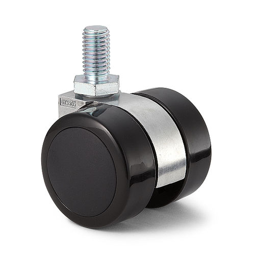 Roulette pivotante - GX-W50GN series - SUGATSUNE KOGYO CO., LTD. - à tige filetée / fortes charges / jumelée