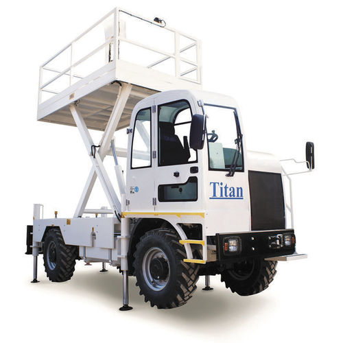 Nacelle élévatrice à ciseaux mobile - MP2x3 - Titan Makina Ltd. Sti. - diesel / pour mine souterraine