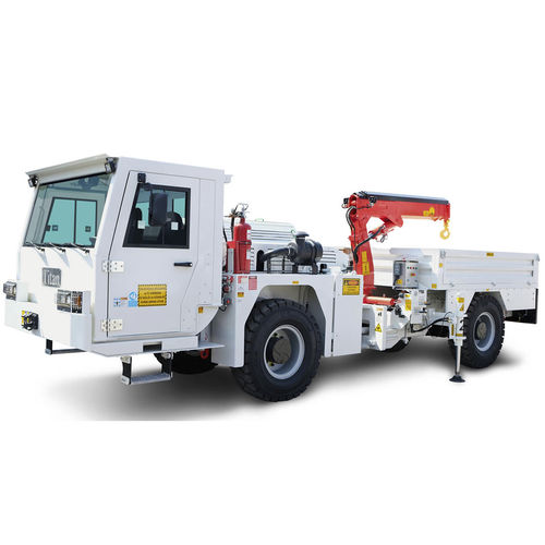 Camion grue - BVK05 - Titan Makina Ltd. Sti. - à 2 essieux / à moteur diesel / pour travaux souterrains