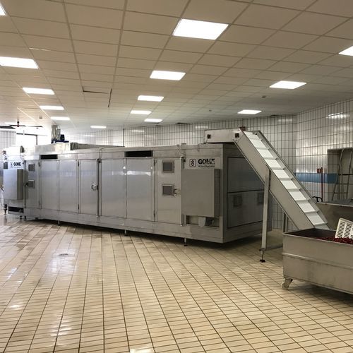 Sécheur à air chaud - FCD series - GOME HDS Srl - continu / pour l'industrie agroalimentaire