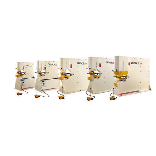 Poinçonneuse semi-automatique - PUMA series  - GEKA - hydraulique / de barres