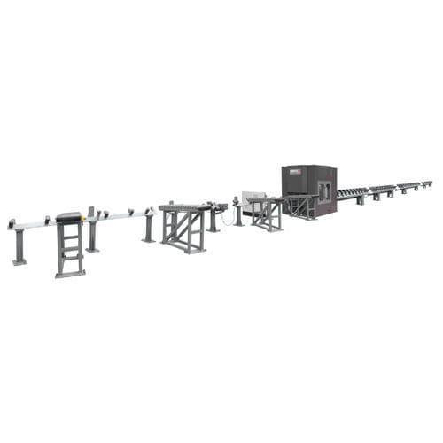 Ligne de poinçonnage CNC - GEKA - hydraulique / de barres d'aluminium / poinçonnage