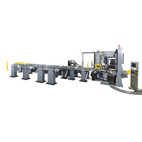 Ligne de poinçonnage CNC - ALFA 500/150 - GEKA - hydraulique / de barres / pour profilés plats