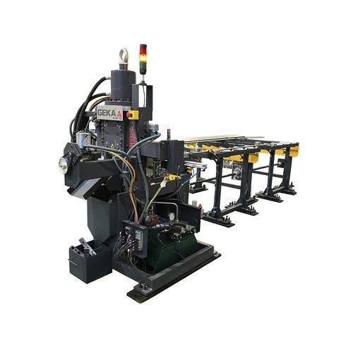 Ligne de poinçonnage CNC - ALFA 150 - GEKA - hydraulique / de barres / pour profilés plats